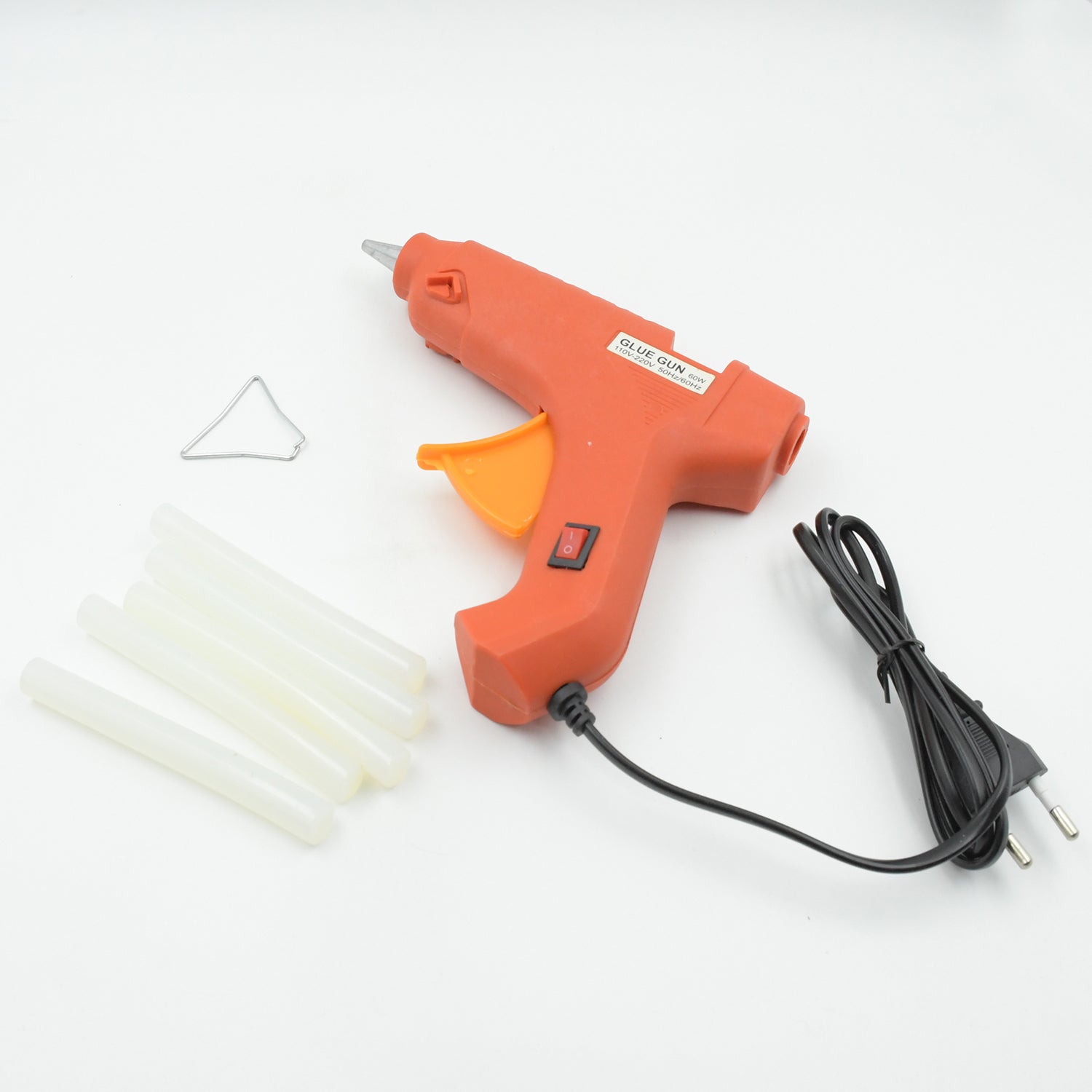 0492 Professional 60 Watt with 5 Pcs Hot Melt Glue Stick & ON/Off Switch, Electric Tool Hot Melt Glue Gun For Multi Use(1 Pc) 0492 Professional 60 Watt with 5 Pcs Hot Melt Glue Stick & ON/Off Switch, Electric Tool Hot Melt Glue Gun For Multi Use(1 Pc)